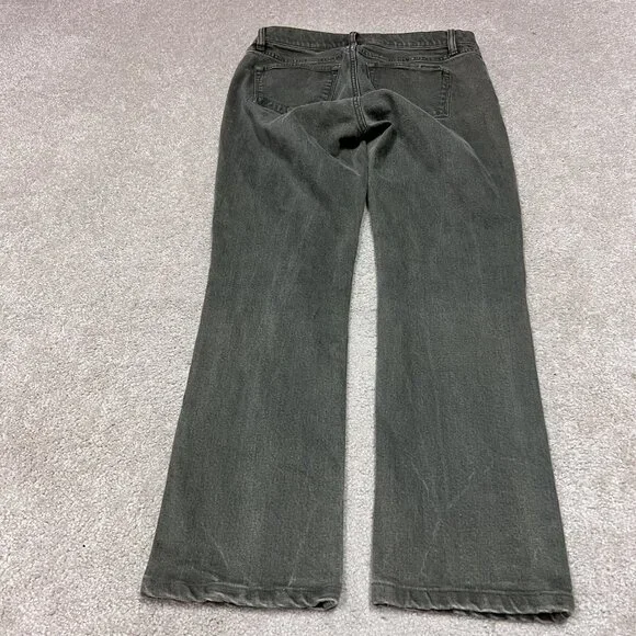 Lauren Jean Co Ralph Lauren Jeans Women’s Green Modern Straight 6 Petite Pockets - Picture 11 of 11
